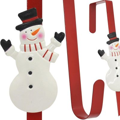 18. Aufhänger für Kränze, 39 cm Schneemann