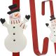 18. Aufhänger für Kränze, 39 cm Schneemann