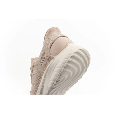 7. Skechers Bobs Squad Chaos Slip-Ins Damen-Sportschuhe Beige