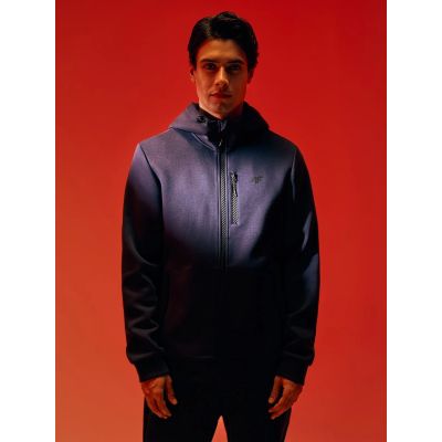 6. Herren-Kapuzenpullover, regulär, Größe 4F 4FRAW26TSWSM3160-31S