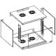 4. TECHLY WANDSCHRANK ECO 19 6U/320MM MONTIERT C