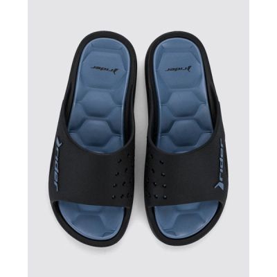 3. Rider Schuhe Herren Sport Flip-Flops Bay XIV Ad bequeme schwarze Hausschuhe