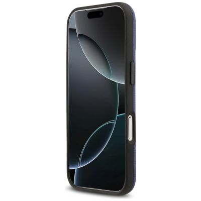 5. BMW M FW MagSafe Hülle mit Metalllogo für iPhone 17 Pro – Marineblau