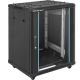 QOLTEC Rack-Schrank 19" | 15 HE | 600 x 855 x 600 mm | Sicherheitstür