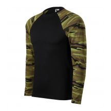 Malfini Camouflage LS M T-Shirt MLI-16634 Camouflage grün