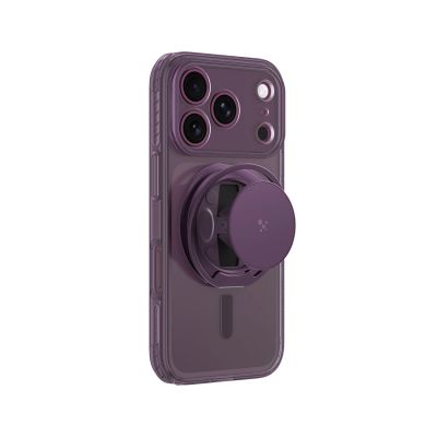 4. AmazingThing Titan Pro Pop Lens Case für iPhone 18 Pro Max mit Kameraabdeckung, Halterung und Ständer, MagSafe-kompatibel – Lila
