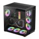 12. GameMax NEX C56 BK Midi-Tower-Computer-Sicherheits- und Halterungssystem Schwarz