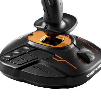 11. Thrustmaster T.16000M FCS SPACE SIM DUO Schwarz, Orange USB Joystick Analog/Digital PC