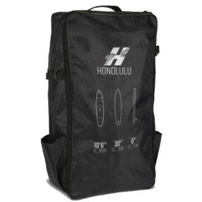 13. SUP-Board-Set 150 kg, aufblasbar, Honolulu, 320 x 76 x 15 cm, rot