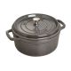 5. STAUB Runder Gusseisentopf 40500-246-0 3,8 l Graphit