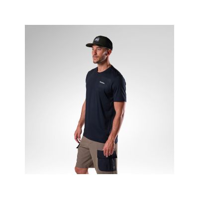 4. ROSSIGNOL M Graphic Active Tee Herren-T-Shirt Schwarz