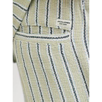 5. Jack&Jones Herren-Streifenshorts JPSTJAIDEN COBA STRIPE JOG SHORTS REG SN 12274413 TEA/STRIPES