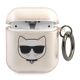 Karl Lagerfeld Glitter Choupette Case für AirPods 1 / 2 - Gold