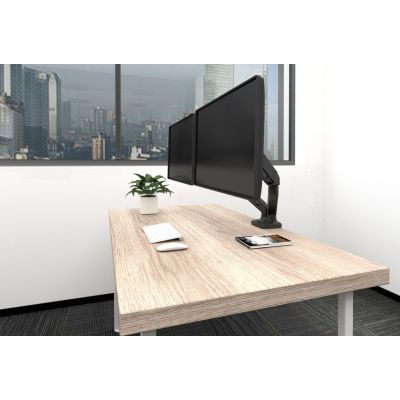5. Equip Tischhalterung 17"-32" / 2TFT 360° Gasfeder 9 kg Einzelhandel