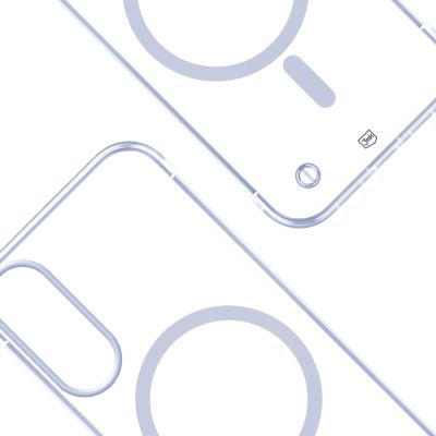 4. 3mk Just20g MagCase für Samsung Galaxy S25 Edge – Transparent