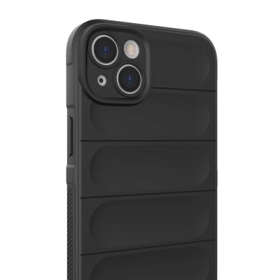 18. Magic Shield Case Hülle für iPhone 14 Plus flexible gepanzerte Hülle rot