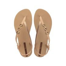 Ipanema Sandal Class Damen Flip-Flop-Sandalen beige mit gold