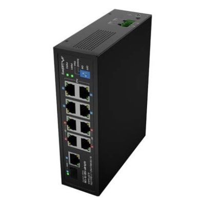 18. LANBERG ILFE-8P-1GE-1S-120 LIGHT INDUSTRIAL POE 4XBT 4XAT SFP+ETH DIN FAST ETHERNET