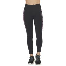 Skechers Ultraviolet Leggings mit hoher Taille und voller Länge WLG249-BKPR Schwarz L