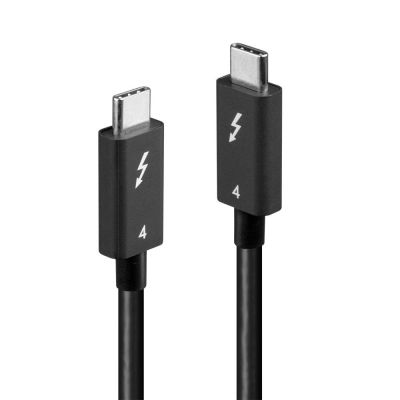 2. Lindy 31120 Thunderbolt-Kabel 1 m 40 Gbit/s Schwarz