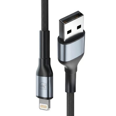 4. 3mk Hyper Cable 3mk Hyper Cable N-SERIE USB-A / Lightning 1m 5V/2,4A 12W / schwarz