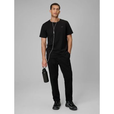 4. Herren-T-Shirt, einfarbig, regulär, 4F 4FRMM00TTSHM4192-20S