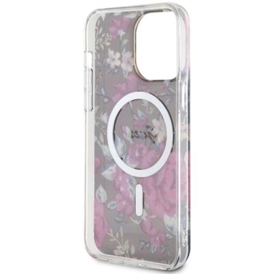 7. Guess GUHMP14XHCFWSA iPhone 14 Pro Max 6,7" grün/khaki Hardcase Flower MagSafe