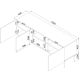 4. 3D-TV-Schrank PALAZZO BIS 151x40x60 weiß matt