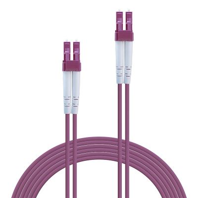 2. Lindy 46344 InfiniBand/Glasfaserkabel 10 m LC Pink