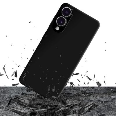 9. 3mk Hardy Silikon-MagCase für Samsung Galaxy S25 Edge – Schwarz