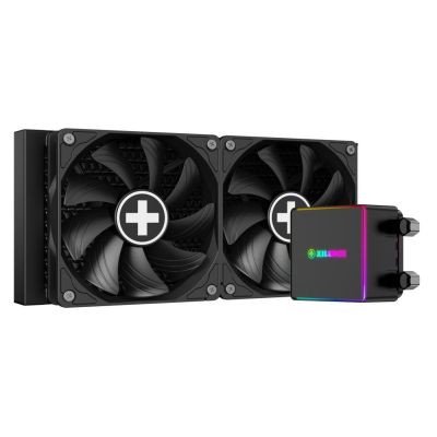 12. Xilence LiQuRizer RGB XC982 Prozessor-Flüssigkeitskühlungsset 12 cm Schwarz