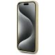 5. Karl Lagerfeld Wrinkled Metal Signature iPhone 15 Pro Max Hülle - Gold