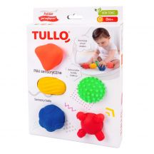 Sensorische Kugeln Formen 5 Stück AM Tullo bunt 420