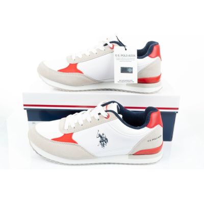 30. US Polo ASSN. M UP21M48062-WHI-RED01 Sportschuhe
