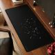 4. Wozinsky WPD-B1000 Gaming-Schreibtischunterlage XXL 1000x500mm wasserdicht - schwarz
