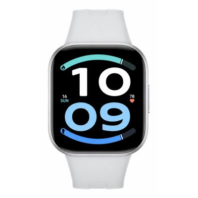 Xiaomi Redmi Watch 6 Active 4,7 cm (1,85") AMOLED-Display, 46 mm Durchmesser, digitaler Touchscreen (390 x 450 px), Weiß, GPS