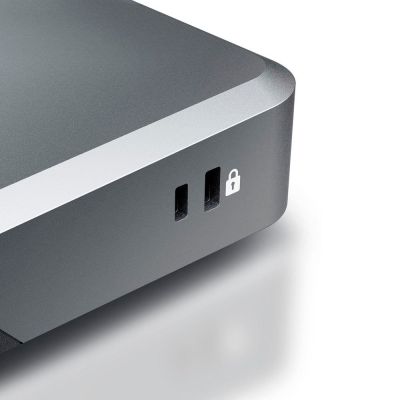 5. ALOGIC DX3 Kabelgebundener USB 3.2 Gen 1 (3.1 Gen 1) Typ-C Laptop, Schwarz, Grau