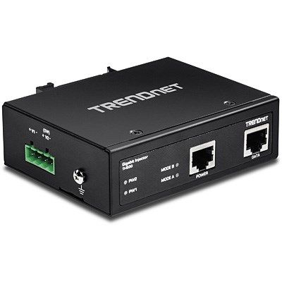 2. TRENDnet TI-IG30 - Power Injector (DIN-Schienenmontage) - 30 Watt - Ausgangsanschlüsse: 1
