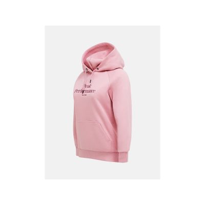 3. PEAK PERFORMANCE W Original Hood Pink Damen-Sweatshirt