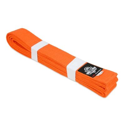 Karate-Kimonogürtel - orange 260 cm