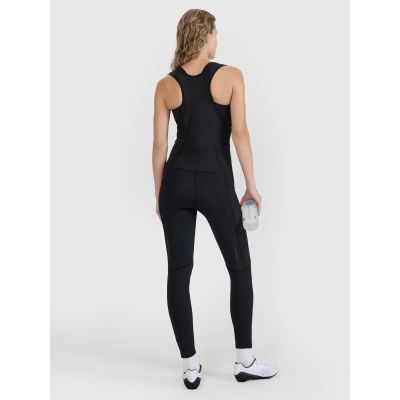 4. Damen-Radleggings mit Gelschaumpolsterung und Hosenträgern 4F 4FWSS25TFTIF331-20S