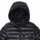 14. GLOVII beheizbare Herrenjacke mit Kapuze, mit Synthetikdaunen gefüttert, XL, schwarz, Akku, Ladegerät und Aufbewahrungstasche, GTMBXL