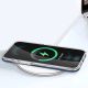 7. Klare 3-in-1-Hülle für iPhone 12 Pro, blauer Rahmen, Gel-Cover