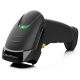 4. QOLTEC Laser-Barcodeleser 1D | 2D | Schwarz
