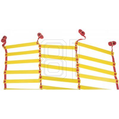 Yakimasport 100102 Dreifache 3D-Koordinationsleiter, 6 m
