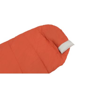 5. Outwell 230477 Schlafsack für Erwachsene, halbrechteckig, Polyester, Orange