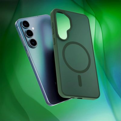 17. 3mk Smoke MagCase für Samsung Galaxy S26+ - grün