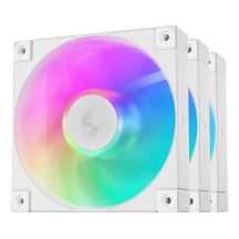 Deepcool R-FD12-BKAPN3-G ARGB-3-in-1-Hochleistungslüfter, 120 mm, Weiß, 3er-Pack