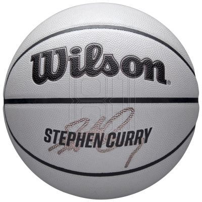 Wilson NBA Player Icon Uv Bskt Curry Basketball Ball WZ4030601XB