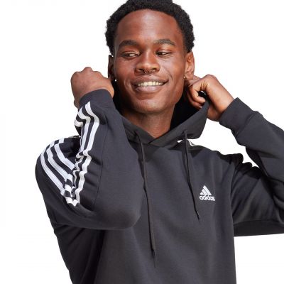 6. adidas Essentials Fleece 3-Streifen Hoodie M IB4028